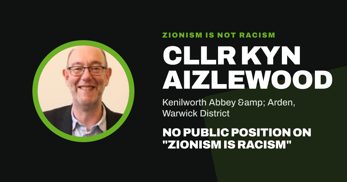 Share image: Cllr Kyn Aizlewood, Kenilworth Abbey & Arden ward, Warwick District