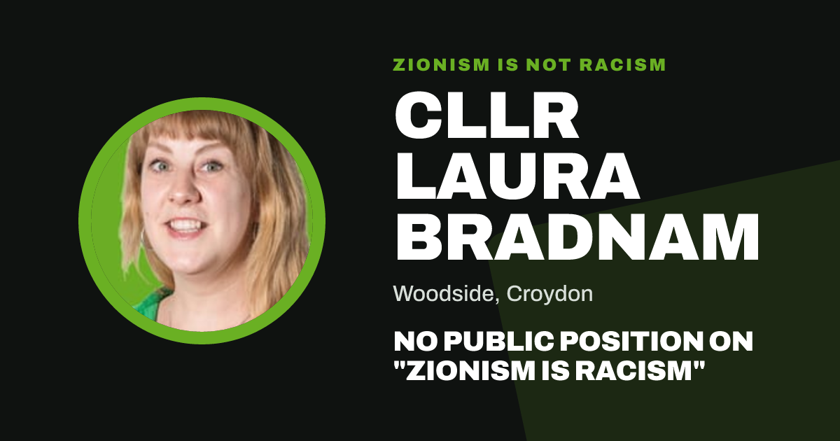 Share image: Cllr Laura Bradnam, Woodside ward, Croydon