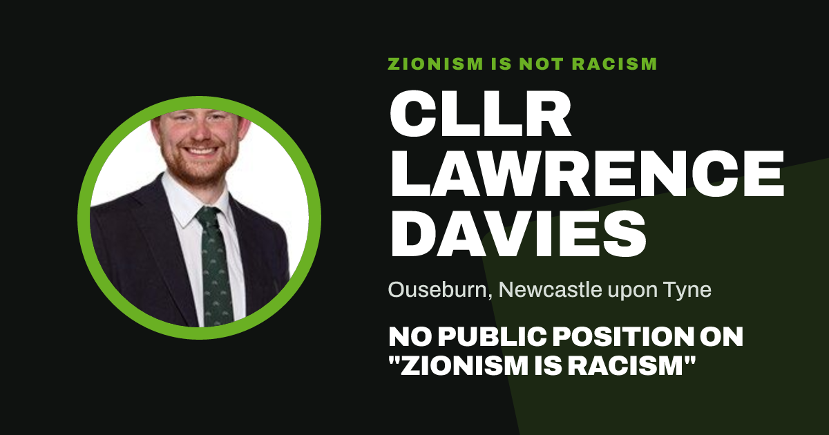 Share image: Cllr Lawrence Davies, Ouseburn ward, Newcastle upon Tyne