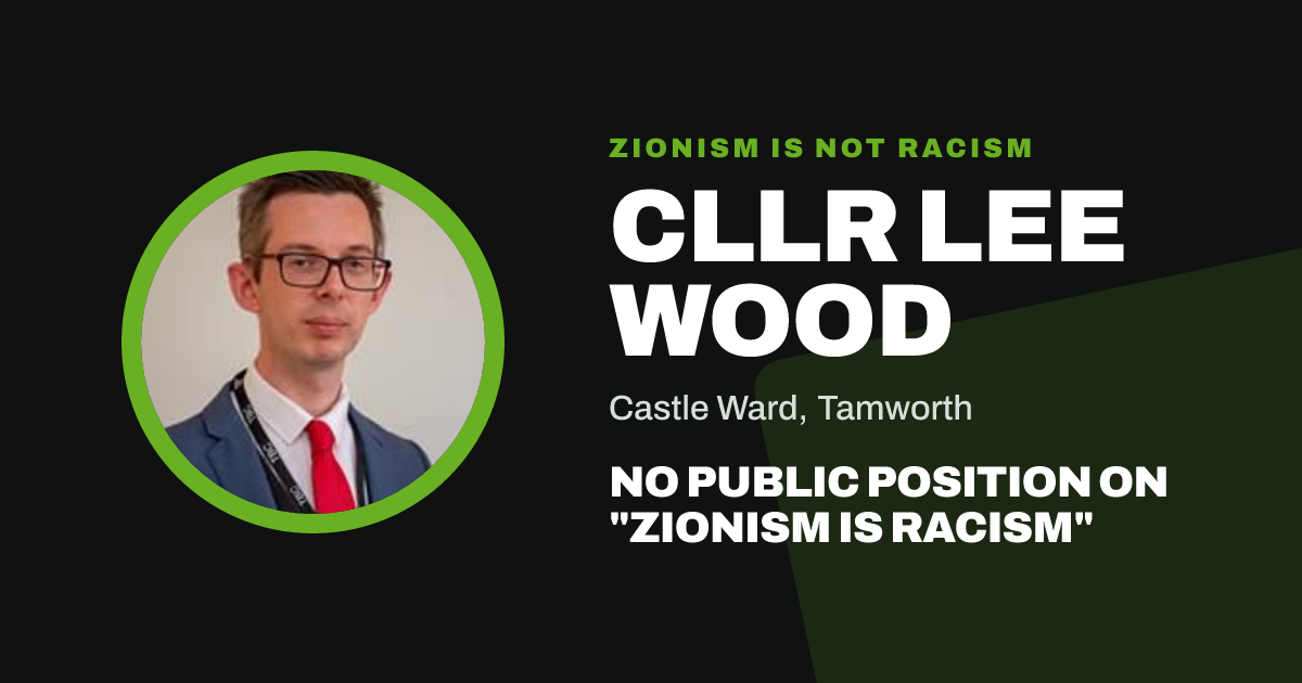 Share image: Cllr Lee Wood, Castle Ward ward, Tamworth