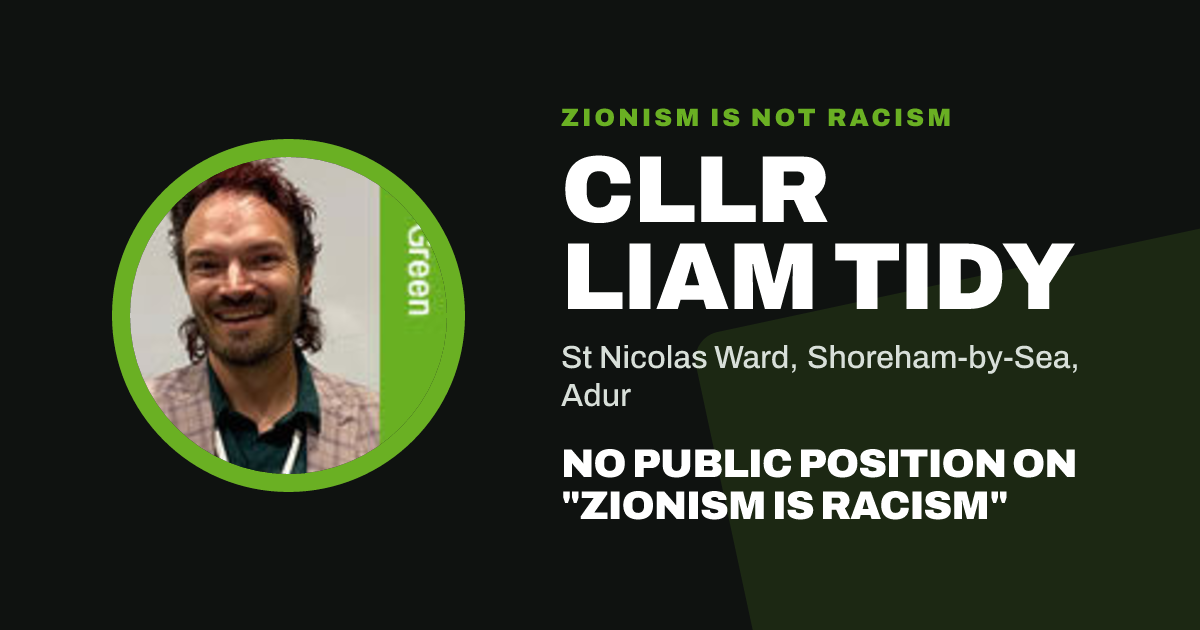 Share image: Cllr Liam Tidy, St Nicolas Ward, Shoreham-by-Sea ward, Adur
