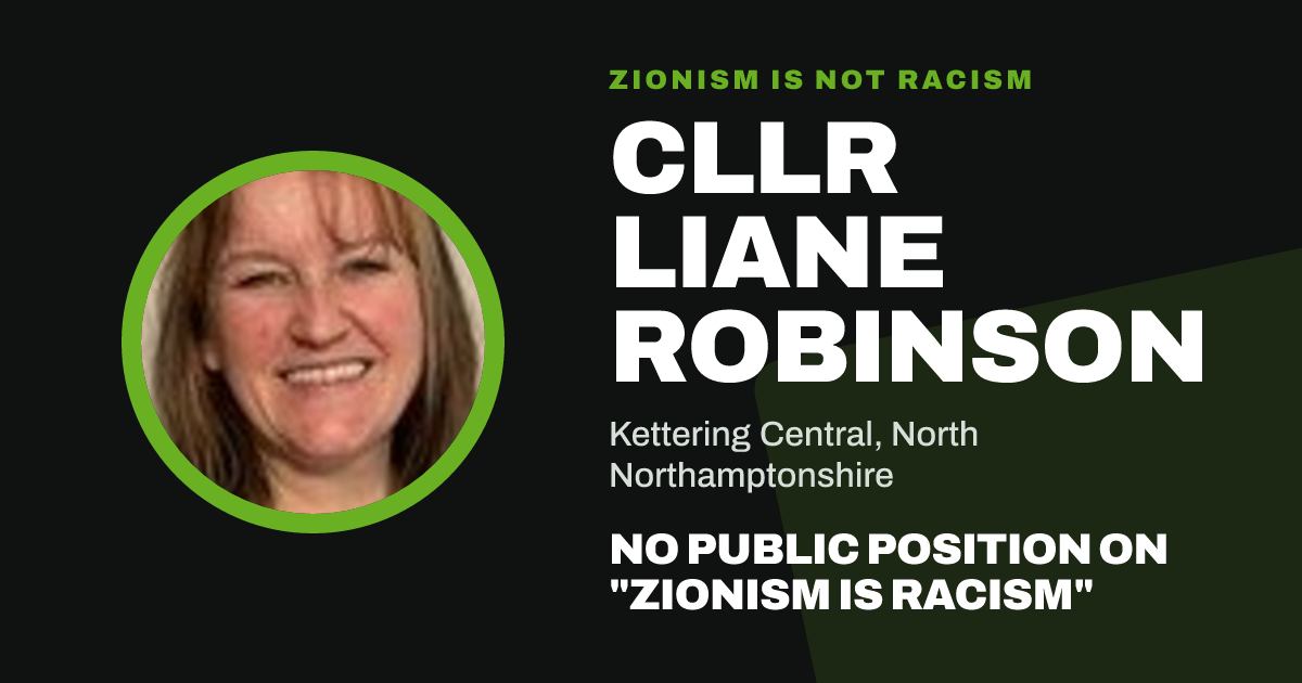 Share image: Cllr Liane Robinson, Kettering Central ward, North Northamptonshire