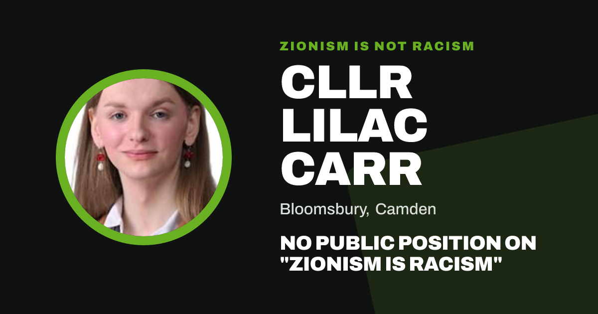 Share image: Cllr Lilac Carr, Bloomsbury ward, Camden