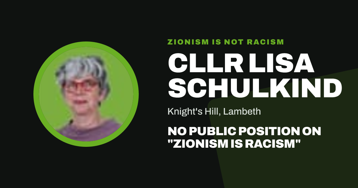 Share image: Cllr Lisa Schulkind, Knight's Hill ward, Lambeth