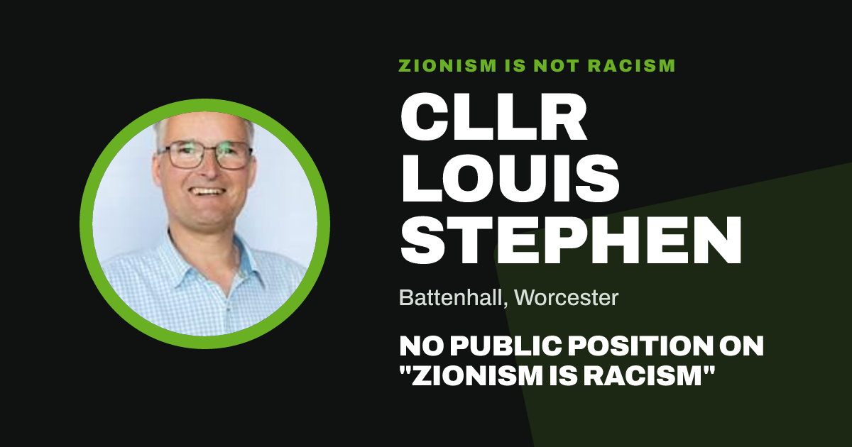 Share image: Cllr Louis Stephen, Battenhall ward, Worcester