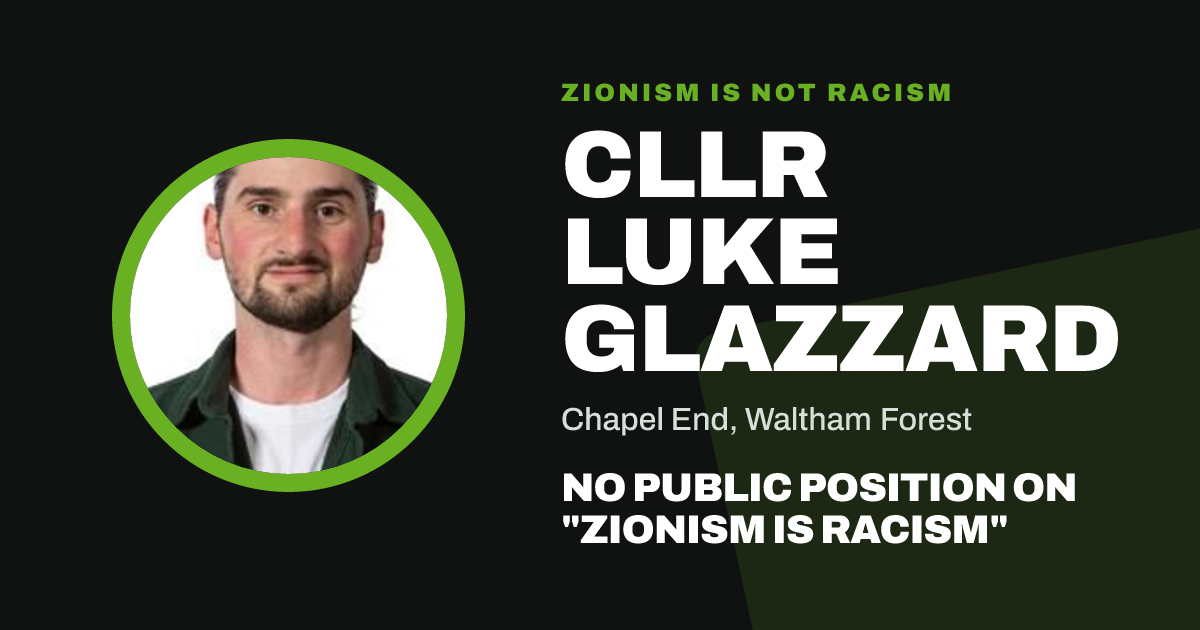 Share image: Cllr Luke Glazzard, Chapel End ward, Waltham Forest