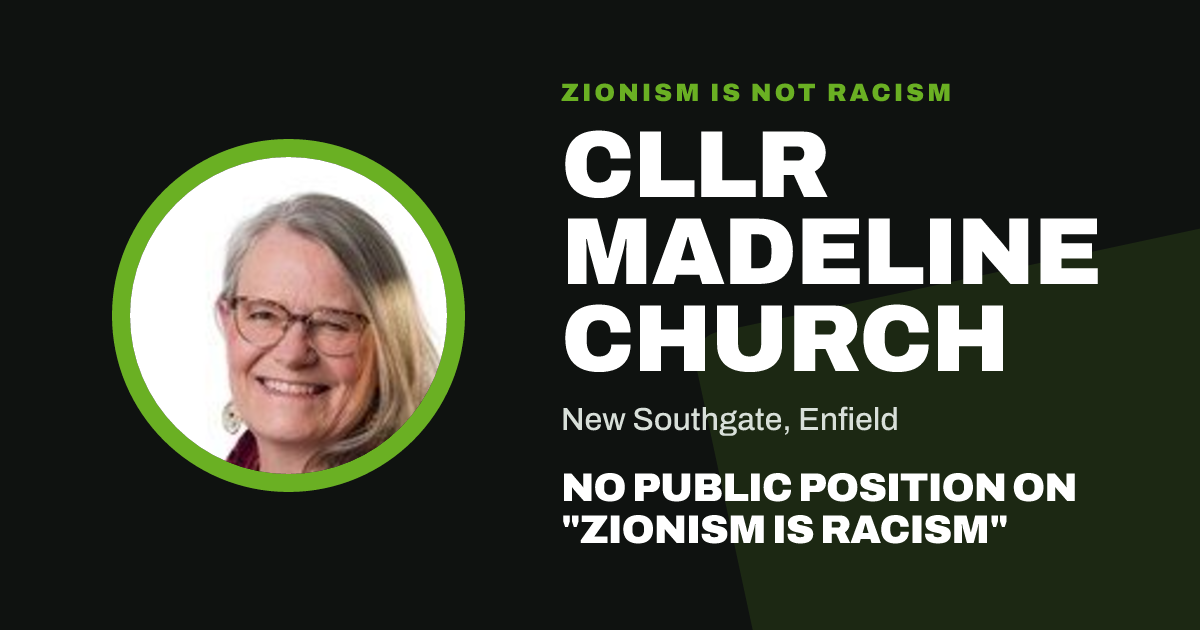 Share image: Cllr Madeline Church, New Southgate ward, Enfield