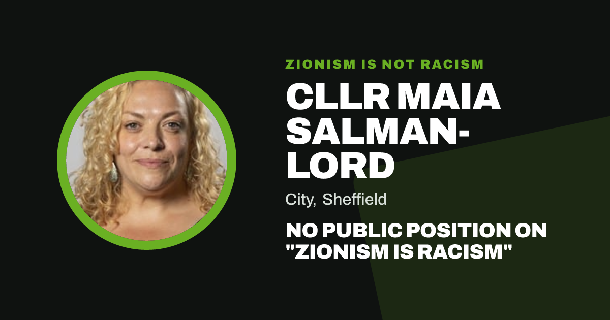 Share image: Cllr Maia Salman-Lord, City ward, Sheffield