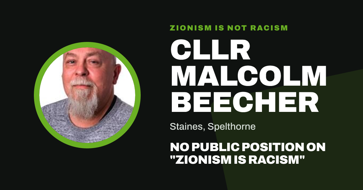 Share image: Cllr Malcolm Beecher, Staines ward, Spelthorne