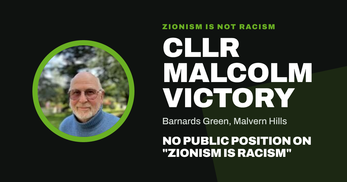 Share image: Cllr Malcolm Victory, Barnards Green ward, Malvern Hills