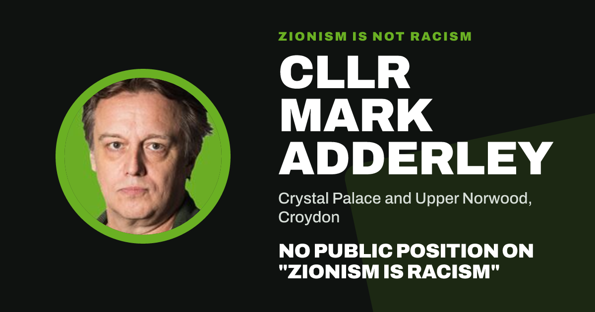 Share image: Cllr Mark Adderley, Crystal Palace and Upper Norwood ward, Croydon