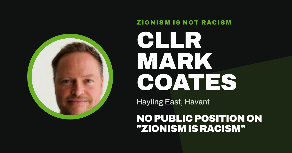 Share image: Cllr Mark Coates, Hayling East ward, Havant