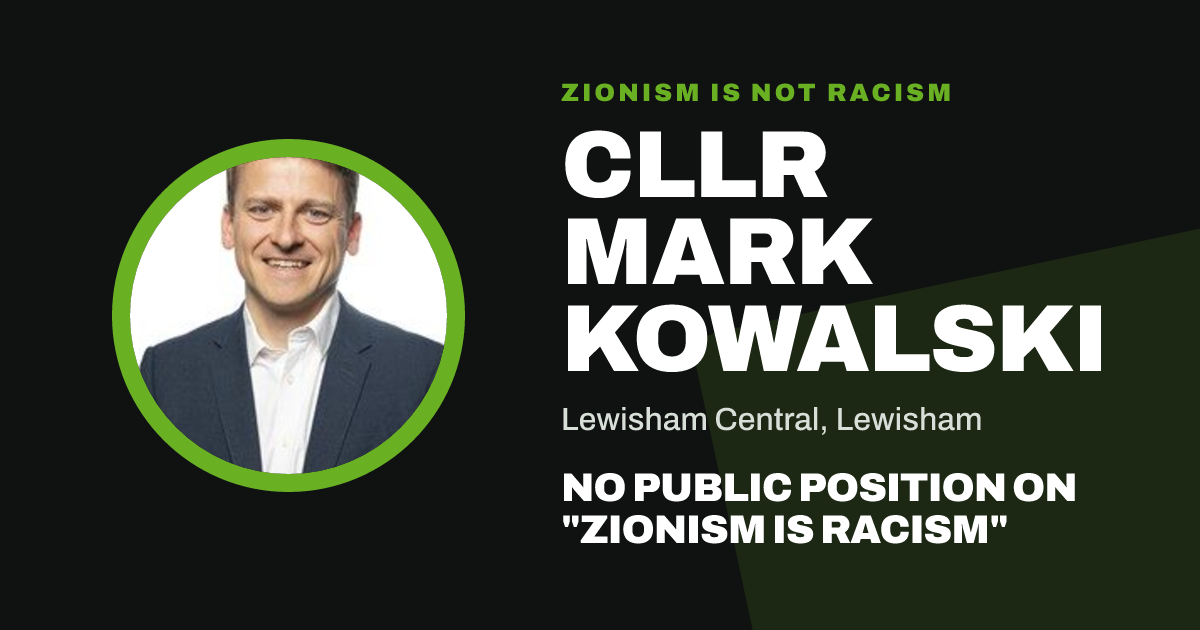 Share image: Cllr Mark Kowalski, Lewisham Central ward, Lewisham