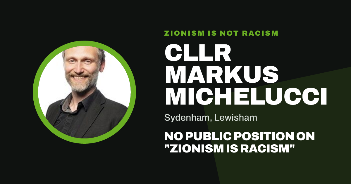 Share image: Cllr Markus Michelucci, Sydenham ward, Lewisham