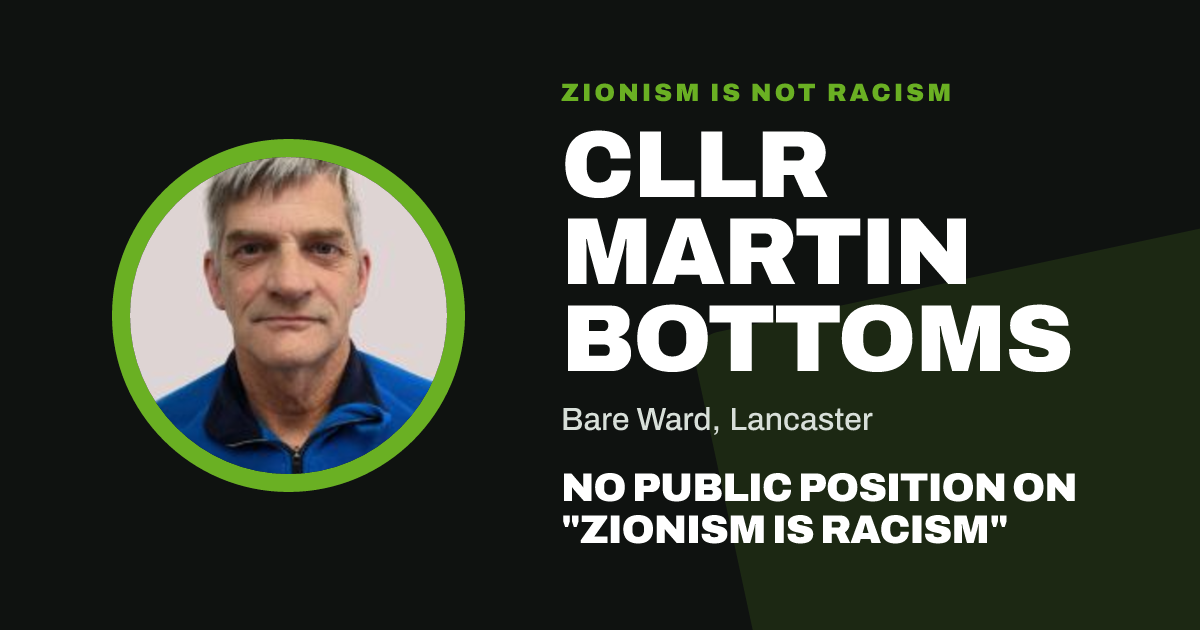 Share image: Cllr Martin Bottoms, Bare Ward ward, Lancaster