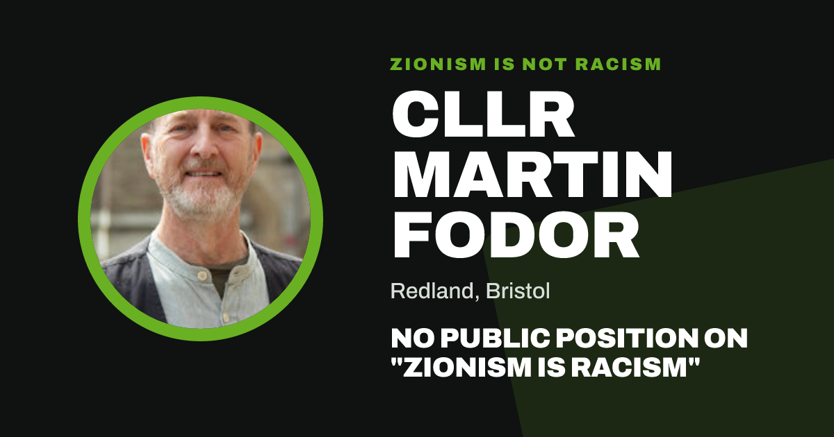 Share image: Cllr Martin Fodor, Redland ward, Bristol