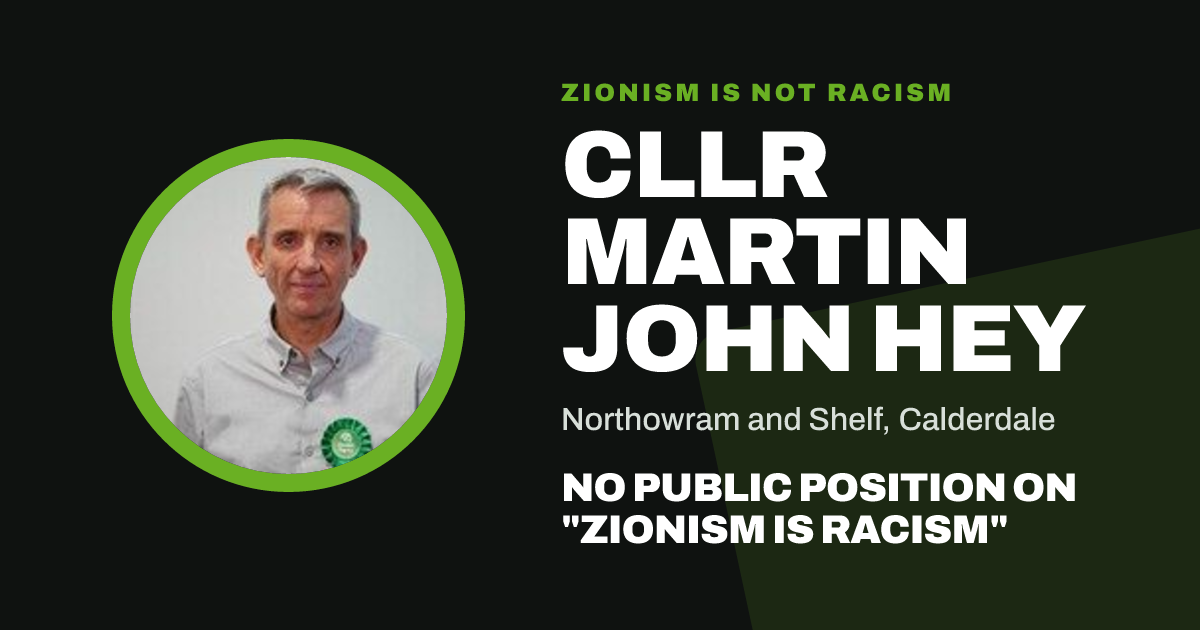 Share image: Cllr Martin John Hey, Northowram and Shelf ward, Calderdale