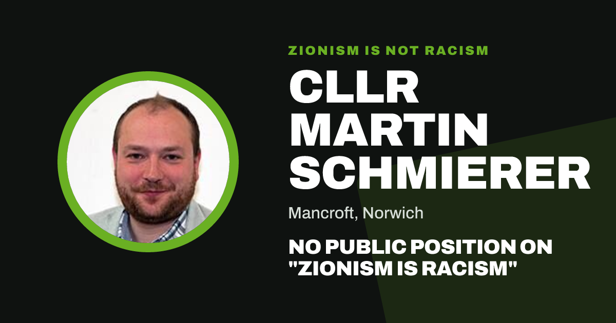 Share image: Cllr Martin Schmierer, Mancroft ward, Norwich