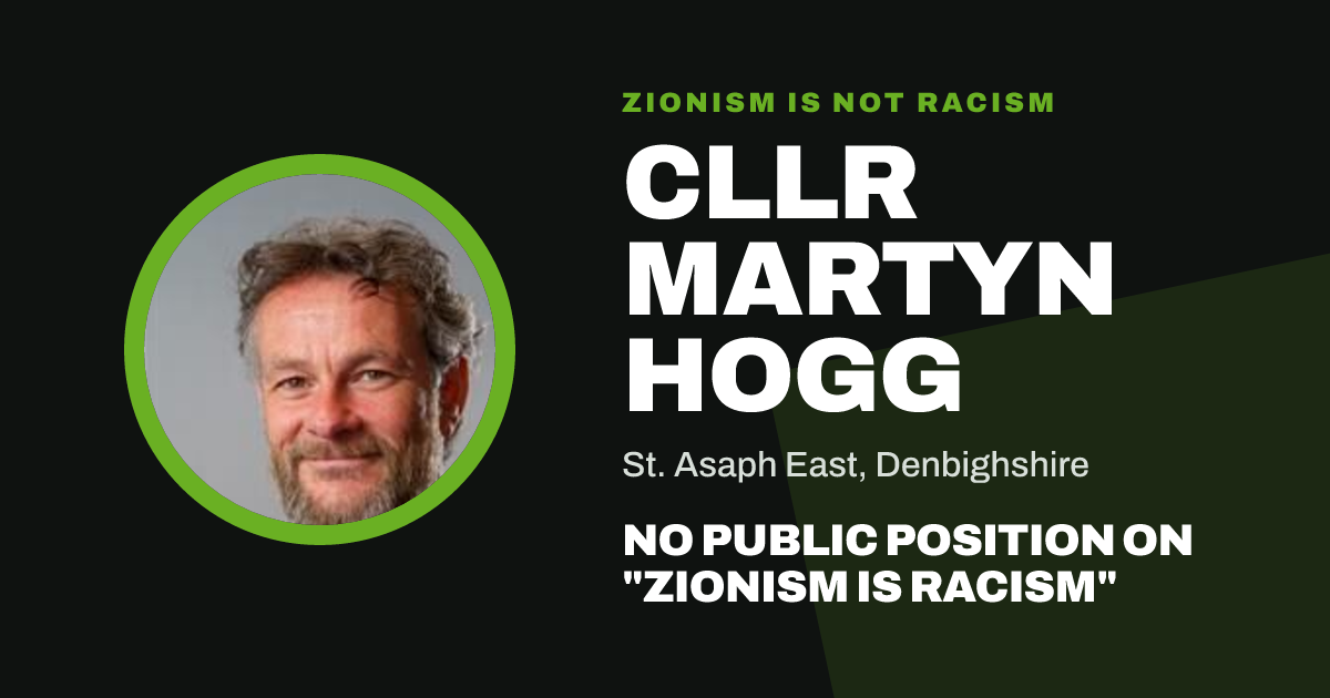 Share image: Cllr Martyn Hogg, St. Asaph East ward, Denbighshire