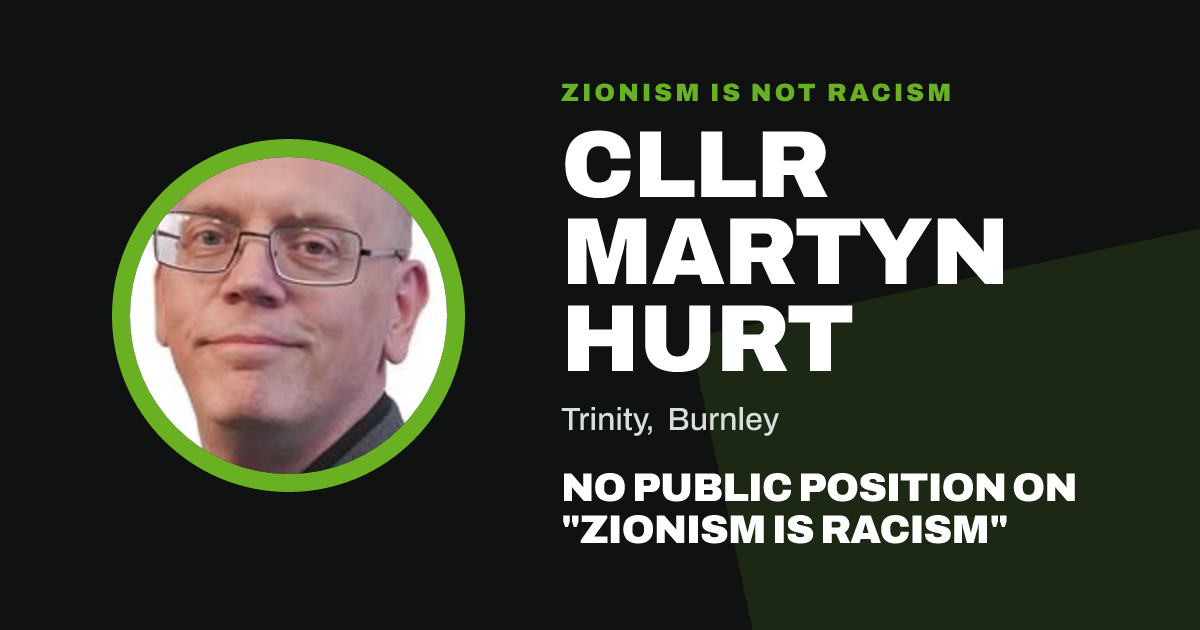 Share image: Cllr Martyn Hurt, Trinity ward, Burnley