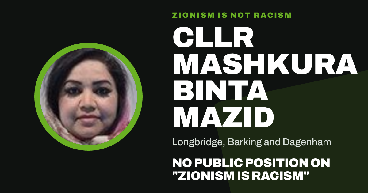 Share image: Cllr Mashkura Binta Mazid, Longbridge ward, Barking and Dagenham