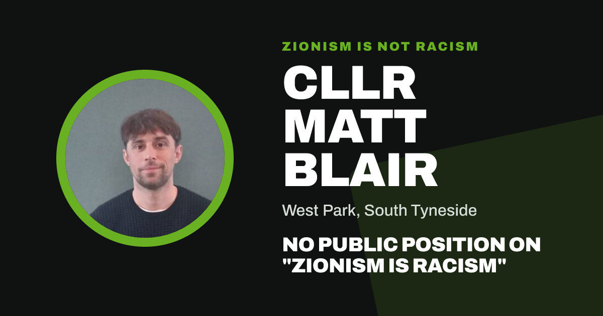 Share image: Cllr Matt Blair, West Park ward, South Tyneside