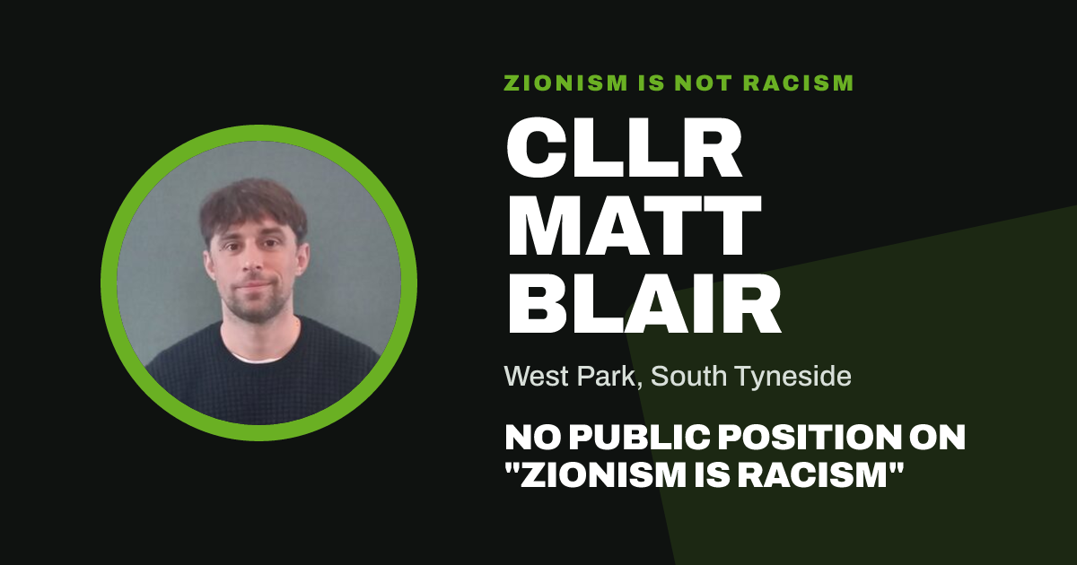 Share image: Cllr Matt Blair, West Park ward, South Tyneside
