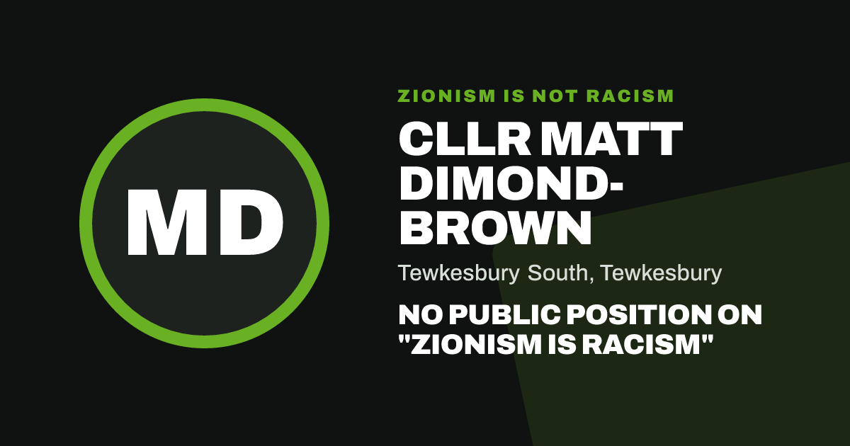 Share image: Cllr Matt Dimond-Brown, Tewkesbury South ward, Tewkesbury