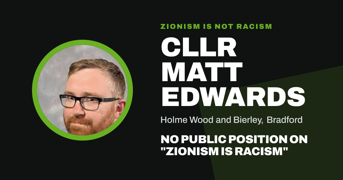Share image: Cllr Matt Edwards, Holme Wood and Bierley ward, Bradford
