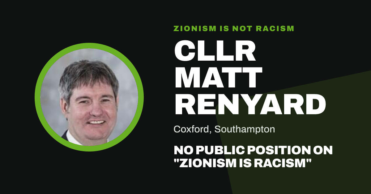 Share image: Cllr Matt Renyard, Coxford ward, Southampton