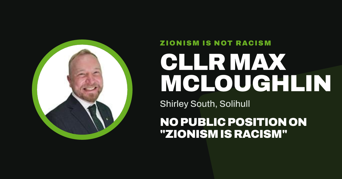 Share image: Cllr Max McLoughlin, Shirley South ward, Solihull