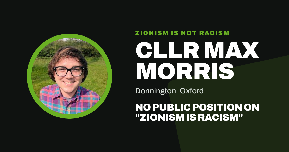 Share image: Cllr Max Morris, Donnington ward, Oxford