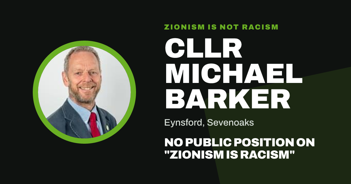 Share image: Cllr Michael Barker, Eynsford ward, Sevenoaks