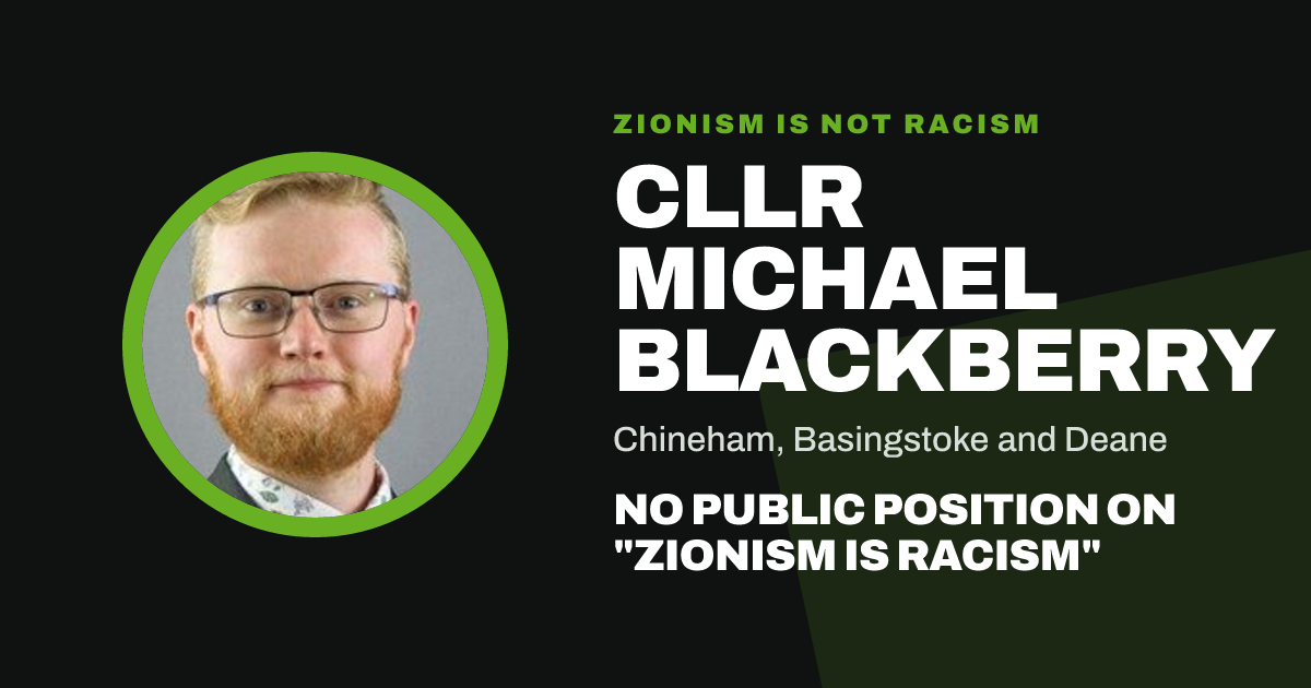 Share image: Cllr Michael Blackberry, Chineham ward, Basingstoke and Deane