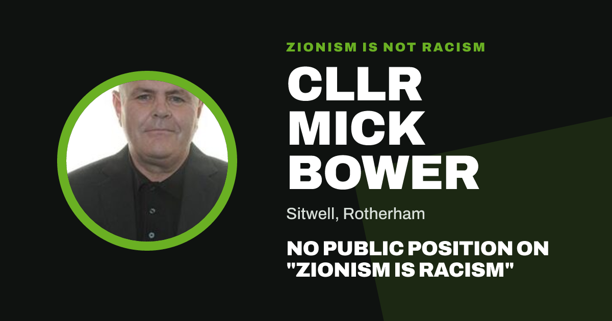 Share image: Cllr Mick Bower, Sitwell ward, Rotherham