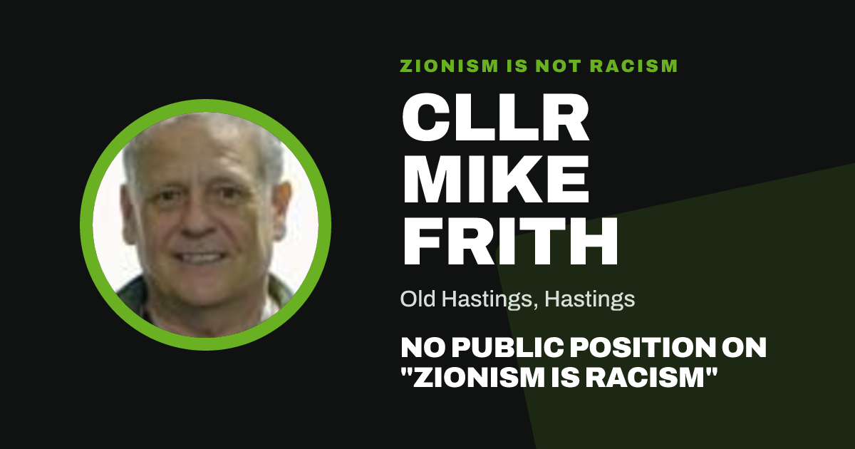 Share image: Cllr Mike Frith, Old Hastings ward, Hastings