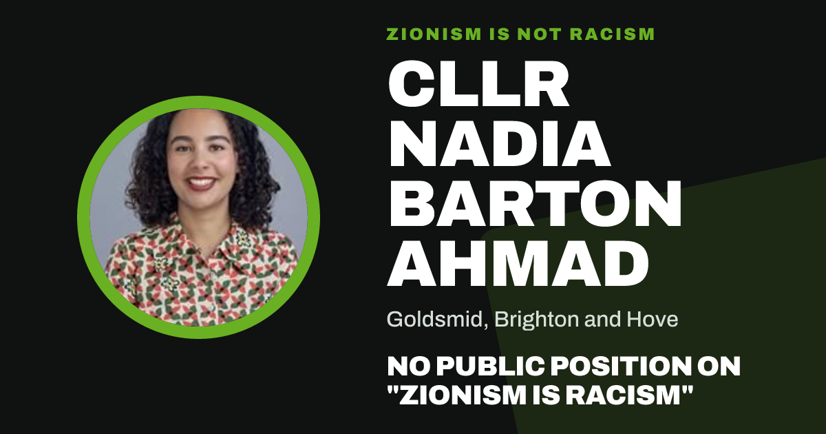 Share image: Cllr Nadia Barton Ahmad, Goldsmid ward, Brighton and Hove