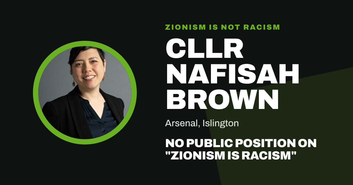 Share image: Cllr Nafisah Brown, Arsenal ward, Islington