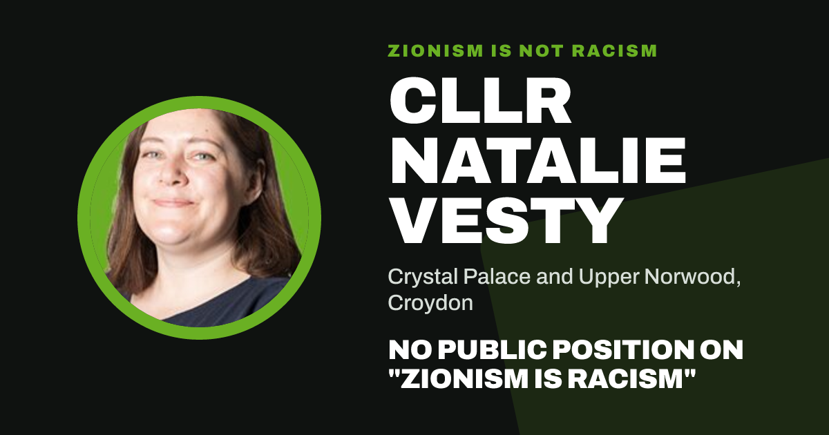 Share image: Cllr Natalie Vesty, Crystal Palace and Upper Norwood ward, Croydon