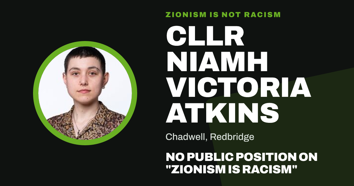 Share image: Cllr Niamh Victoria Atkins, Chadwell ward, Redbridge