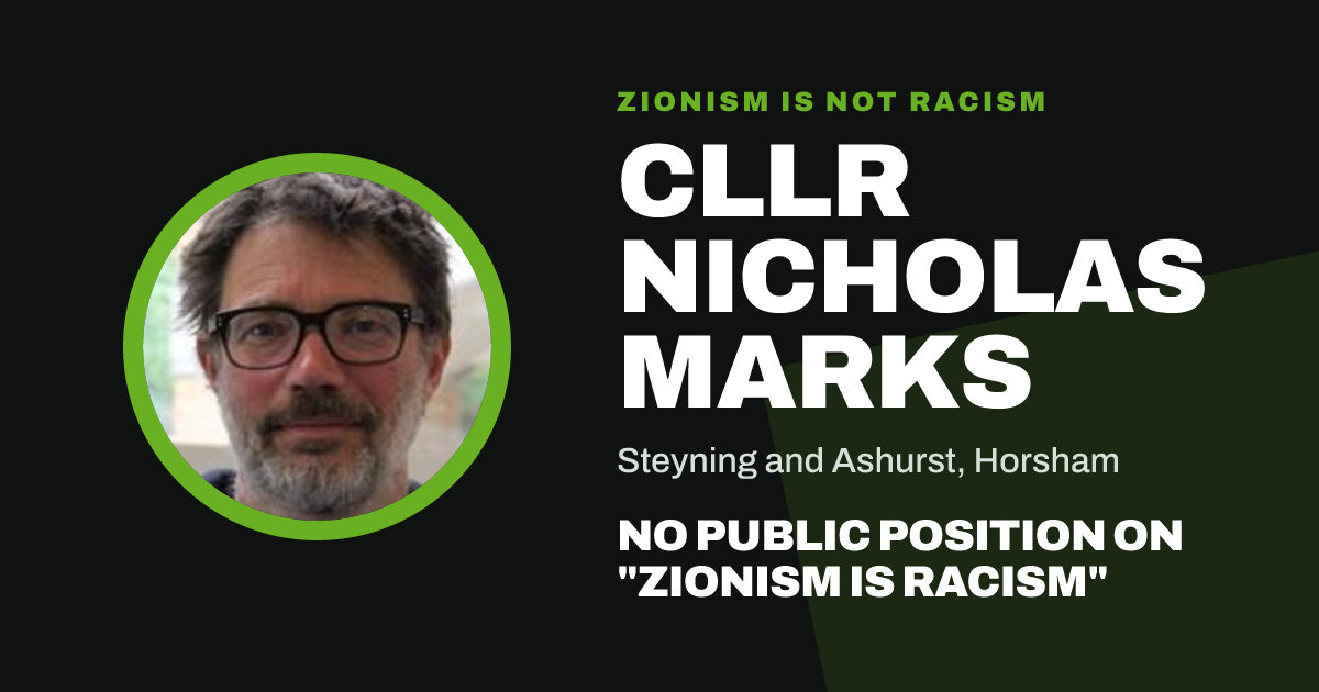 Share image: Cllr Nicholas Marks, Steyning and Ashurst ward, Horsham