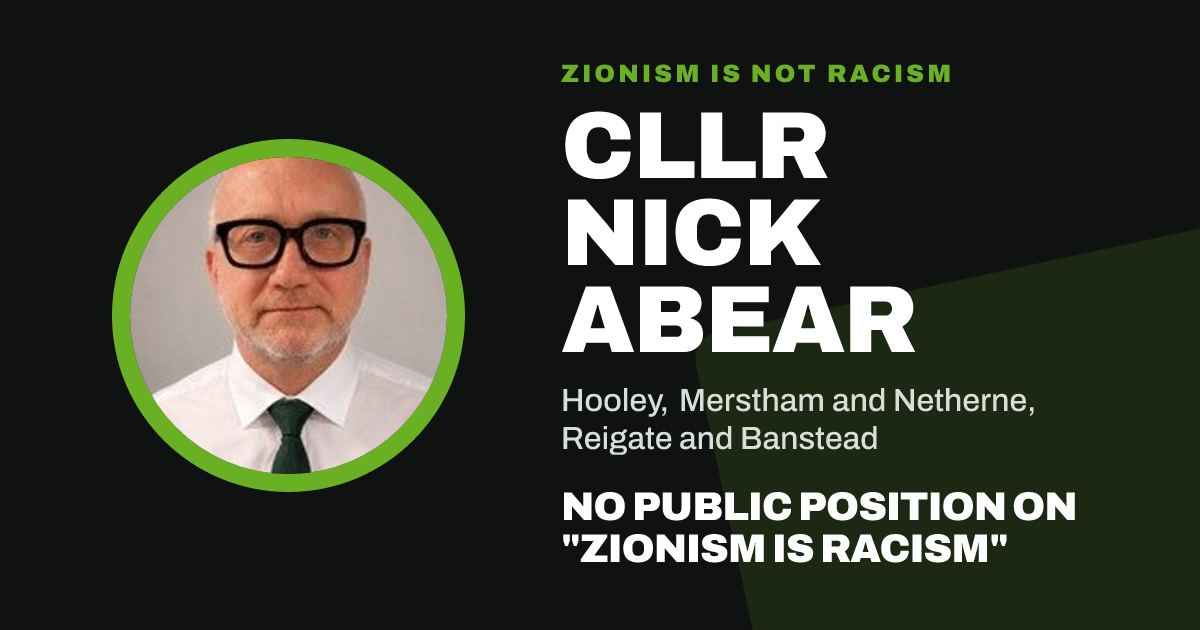 Share image: Cllr Nick Abear, Hooley, Merstham and Netherne ward, Reigate and Banstead