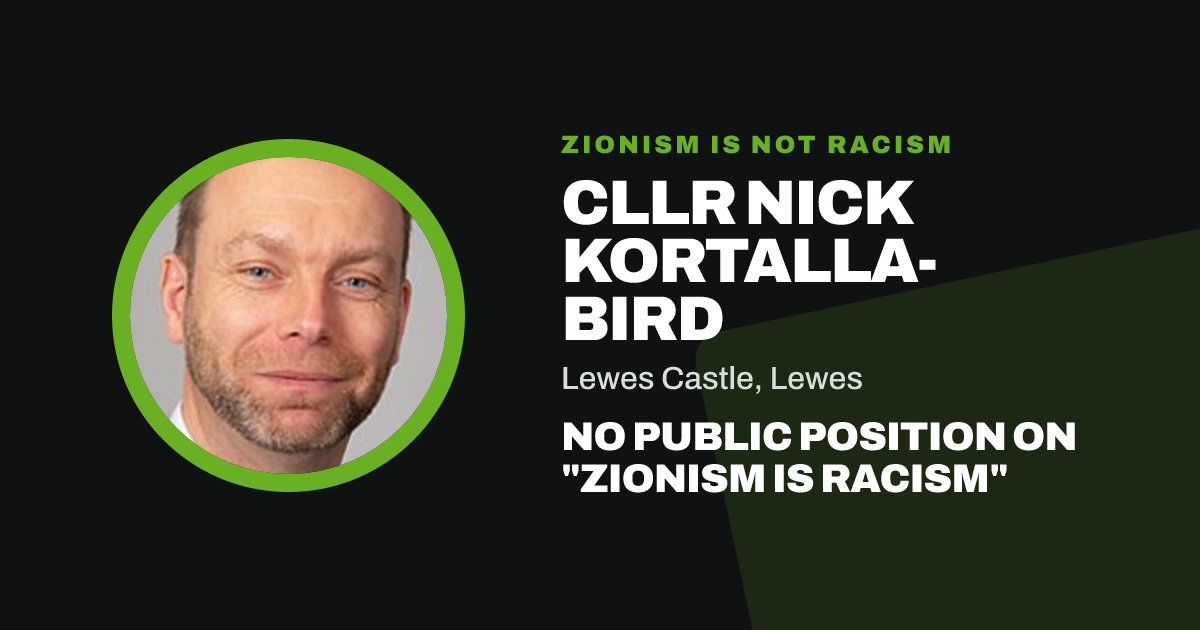 Share image: Cllr Nick Kortalla-Bird, Lewes Castle ward, Lewes
