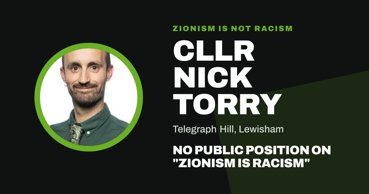 Share image: Cllr Nick Torry, Telegraph Hill ward, Lewisham