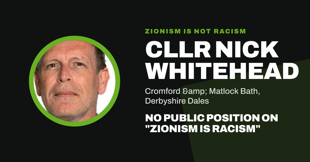 Share image: Cllr Nick Whitehead, Cromford & Matlock Bath ward, Derbyshire Dales