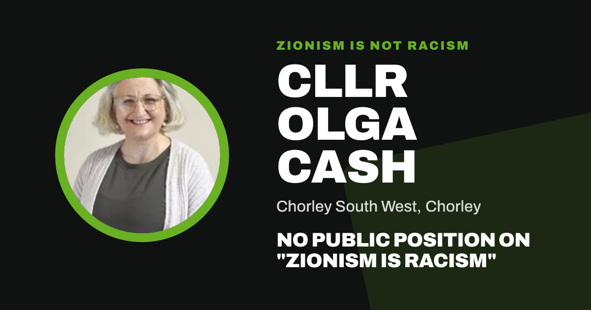 Share image: Cllr Olga Cash, Chorley South West ward, Chorley