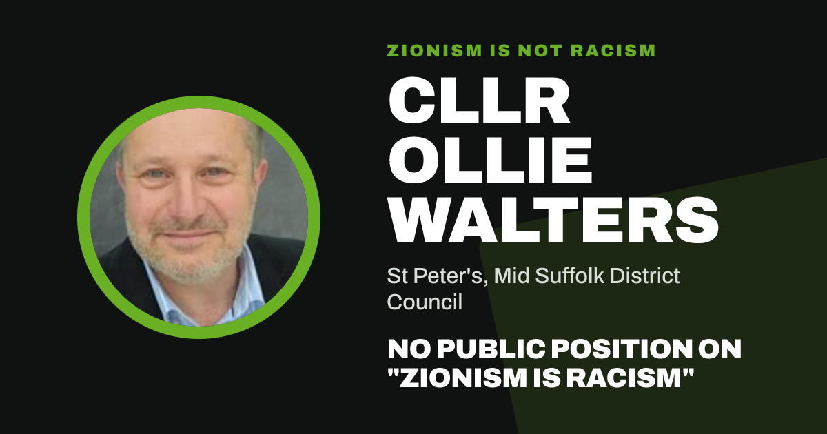 Share image: Cllr Ollie Walters, St Peter's ward, Mid Suffolk District Council