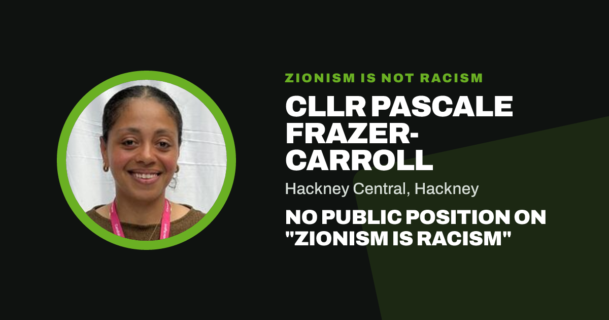 Share image: Cllr Pascale Frazer-Carroll, Hackney Central ward, Hackney