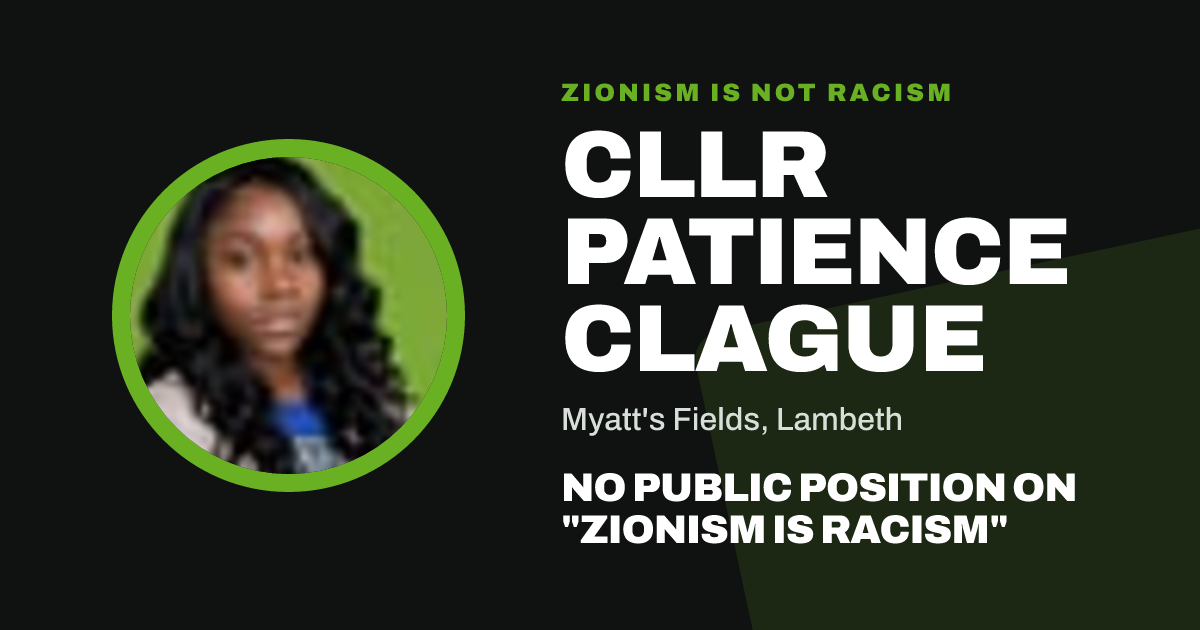 Share image: Cllr Patience Clague, Myatt's Fields ward, Lambeth