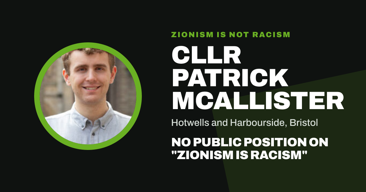 Share image: Cllr Patrick McAllister, Hotwells and Harbourside ward, Bristol